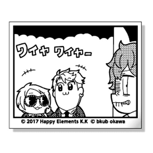 Makoto, Izumi & Arashi 9. Ensemble Stars x Bkub Okawa Ensemble Bukubu Stars! 4-koma Button Collection Part 1 [USED]