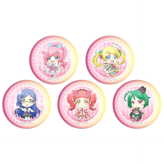 Mirai Momoyama & Others Kiratto Pri Chan All 5 Types Set SD Design Button 1 [USED]