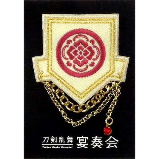 Kashu Kiyomitsu Touken Ranbu ONLINE Embroidery Patch Touken Ranbu Banquet Concert Limited [USED]