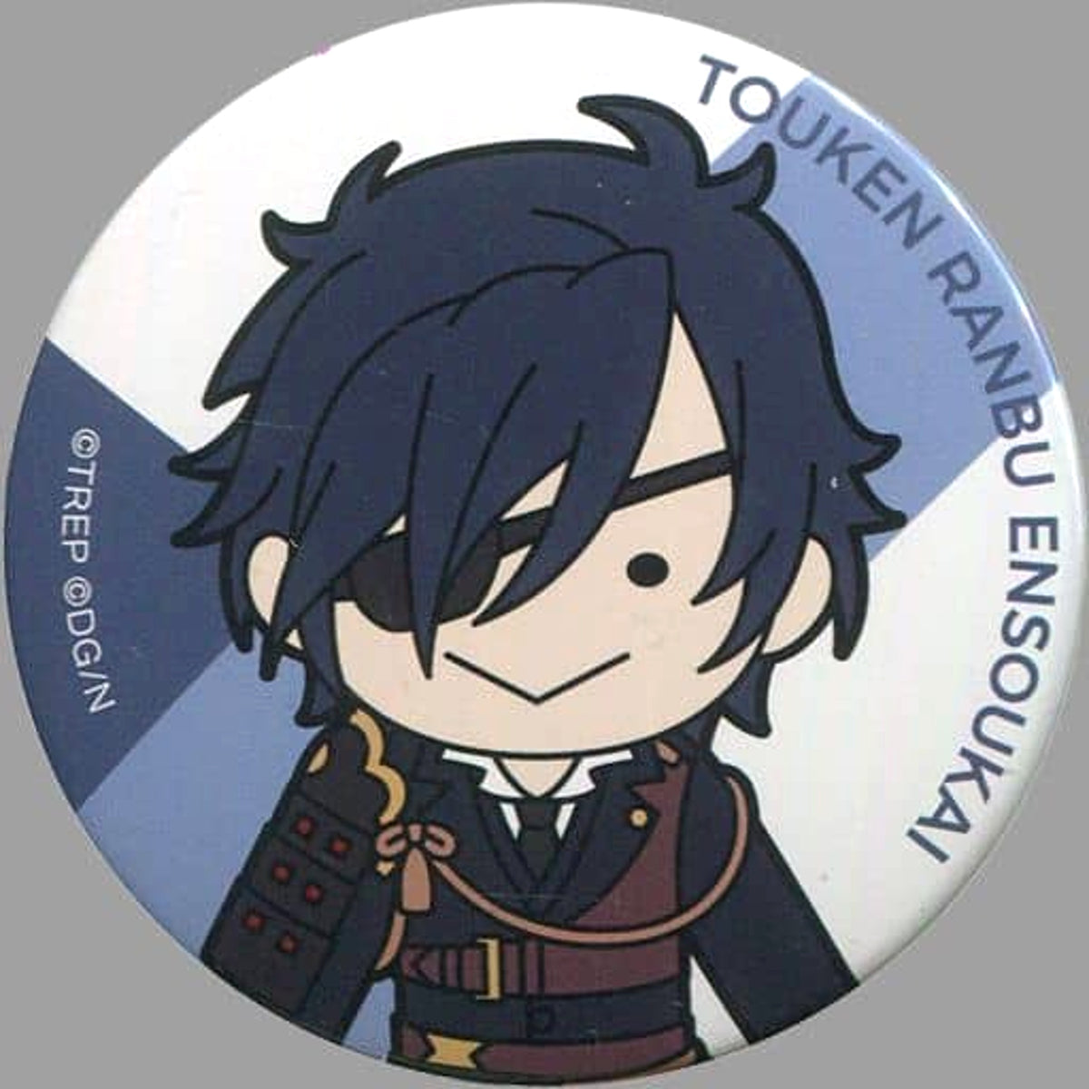 Touken Ranbu ONLINE Shokudaikiri Mitsutada Can Badge Touken Ranbu Ensoukai Fukuoka Venue Limited Buttons [USED]