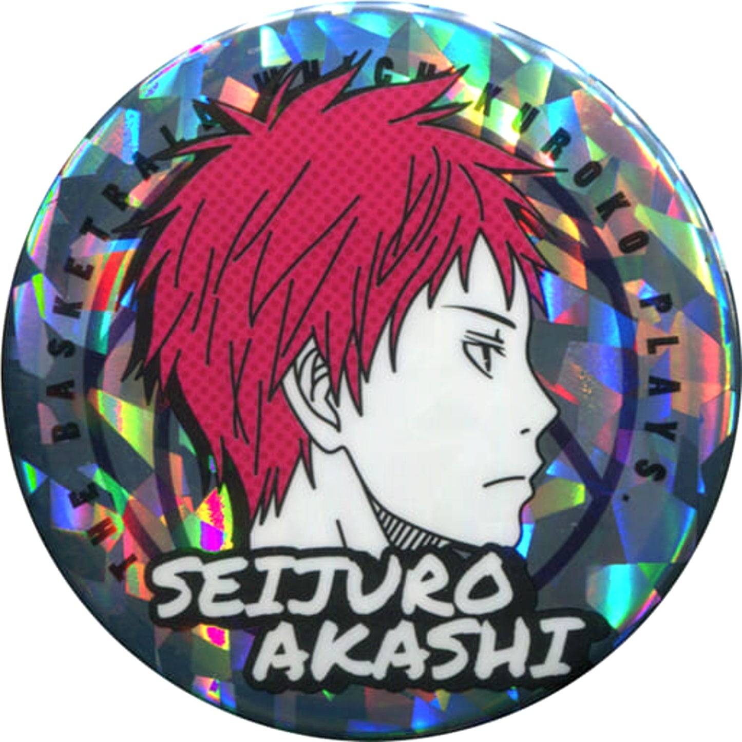 Seijuro Akashi Kuroko's Basketball Button Player Index Shiny Color Ver. Vol.2 SEGA Limited [USED]