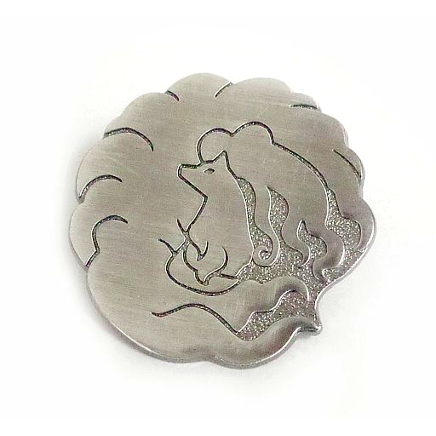 Alolan Ninetales Pokemon Pins Collection Hyaku Poke Yagyo Poke Crest Pokemon Center Limited [USED]