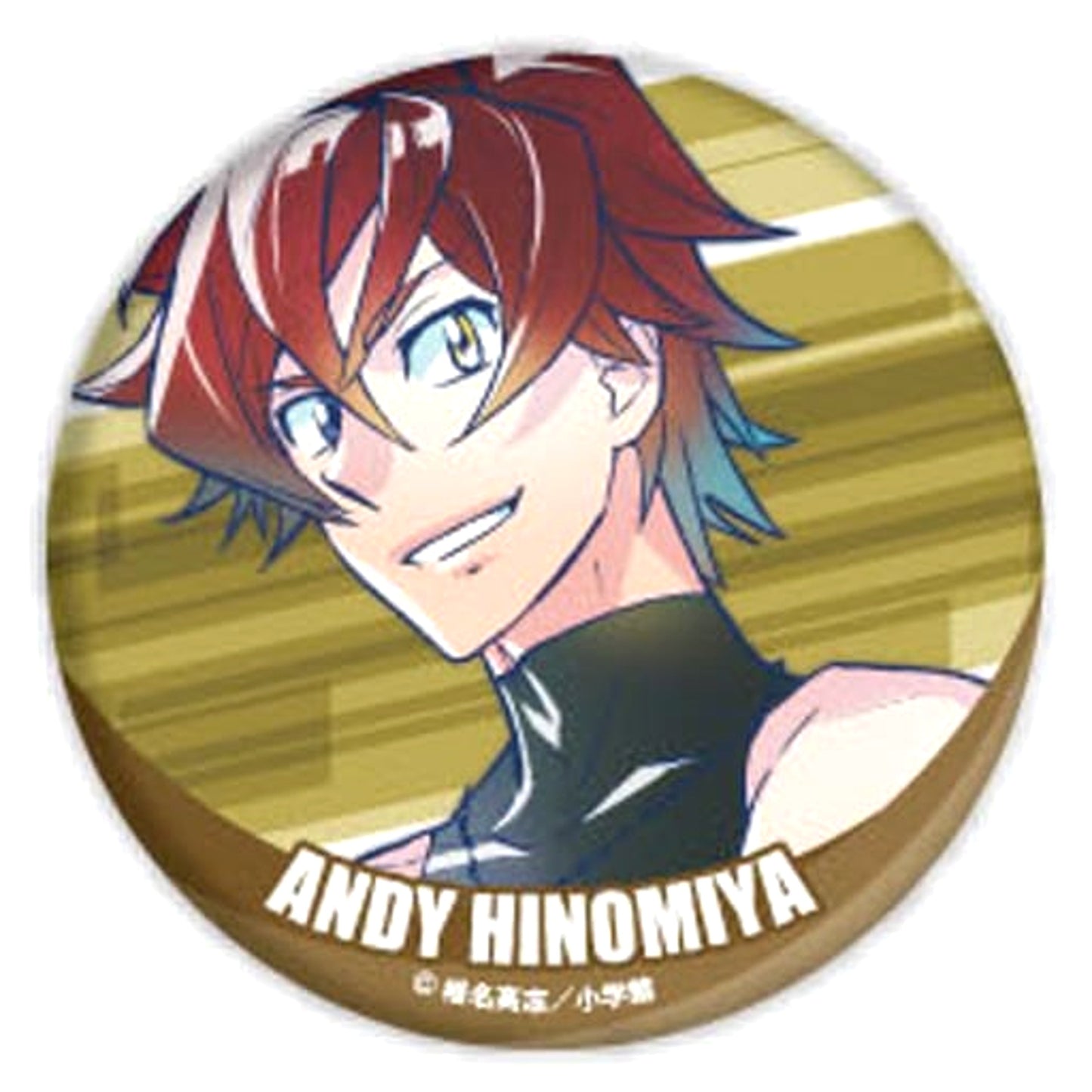 Psychic Squad Andy Hinomiya Can Badge 01 Buttons [USED]