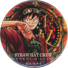 One Piece Monkey D. Luffy Yakara Can Badge Part 11 Engine Buttons [USED]