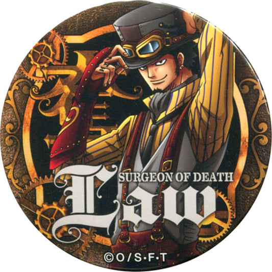 One Piece Trafalgar Law Yakara Can Badge Part 11 Engine Buttons [USED]