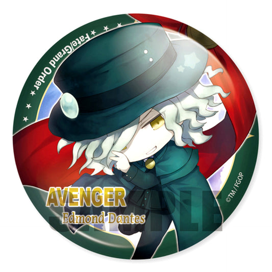 Avenger Edmond Dantes Fate/Grand Order Charatoria Button Vol.2 [USED]