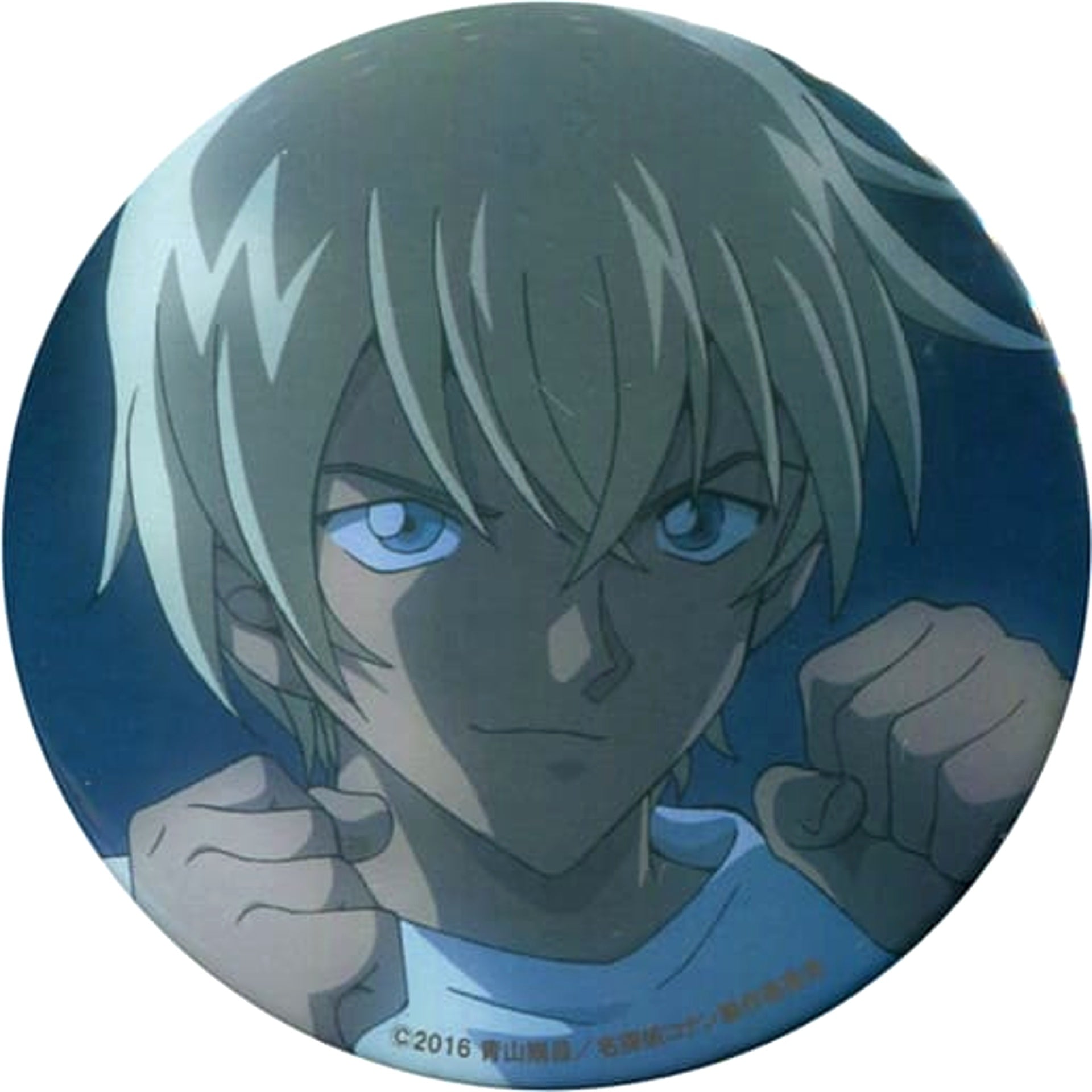 Toru Amuro Fighting Pose 2 Detective Conan: The Darkest Nightmare Movie Edition Button [USED]