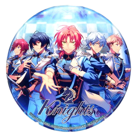 Knights Ensemble Stars! Album Series Knights Jacket Pattern Round Can Badge CD Animate Purchase Privilege Can Badge [USED]