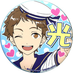 Ensemble Stars! Mitsuru Tenma Amusement Ichiban Kuji Favorite Character! Variety Can Badge Prize B Buttons [USED]