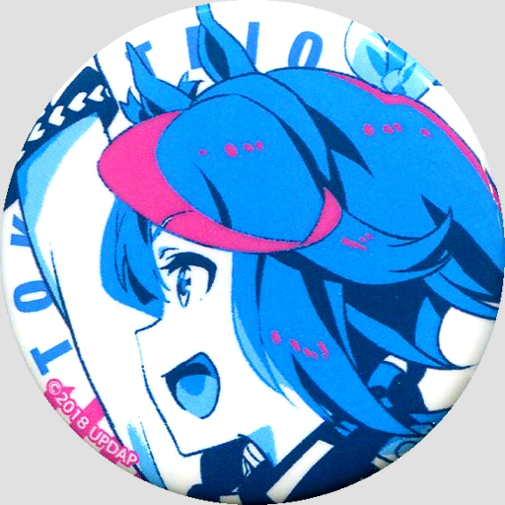Tokai Teio Uma Musume Pretty Derby Trading Button Color Palette Ver. [USED]
