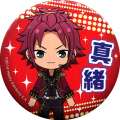Ensemble Stars! Mao Isara Chibi Can Badge 3 Buttons [USED]