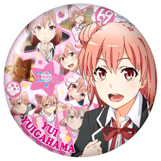 Yui Yuhigahama My Teen Romantic Comedy SNAFU TOO! BIG Button with Stand [USED]