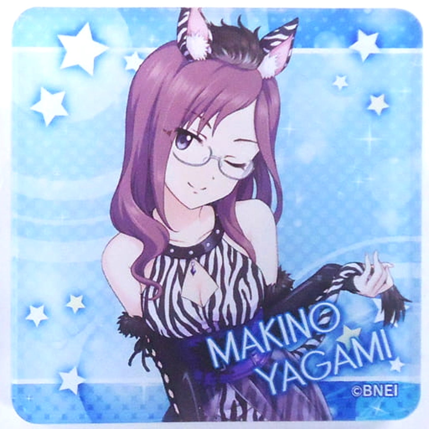 THE IDOLM@STER Cinderella Girls Makino Yagami Acrylic Badge Collection Buttons [USED]