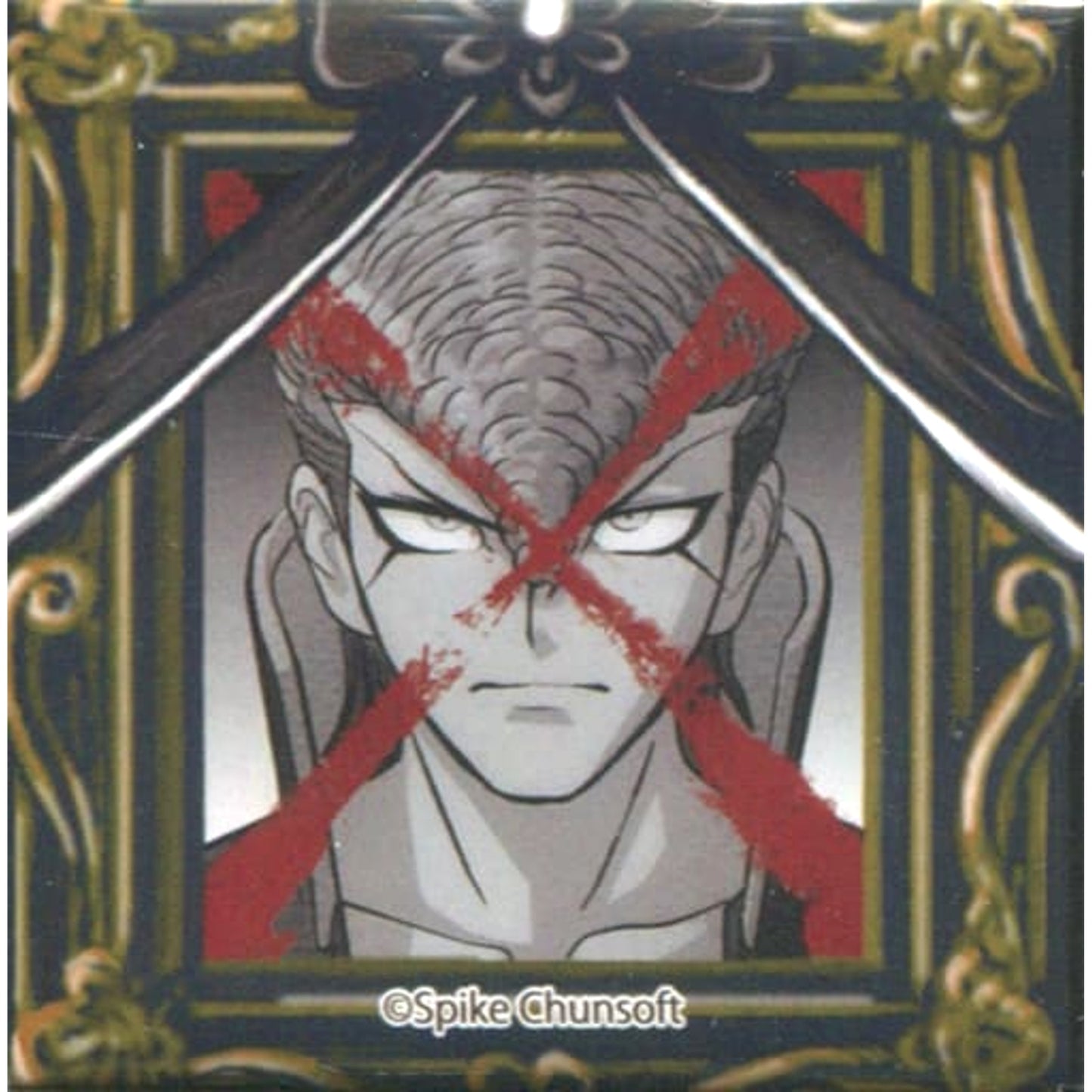 Danganronpa 1-2 Reload Mondo Owada Rakuten Collection Memorial Square Can Badge Prize C-4 Buttons [USED]