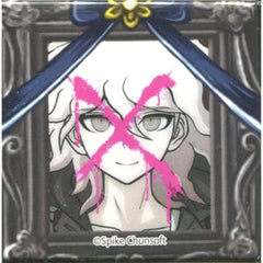 Danganronpa 1-2 Reload Nagito Komaeda Rakuten Collection Memorial Square Can Badge Prize C-19 Buttons [USED]