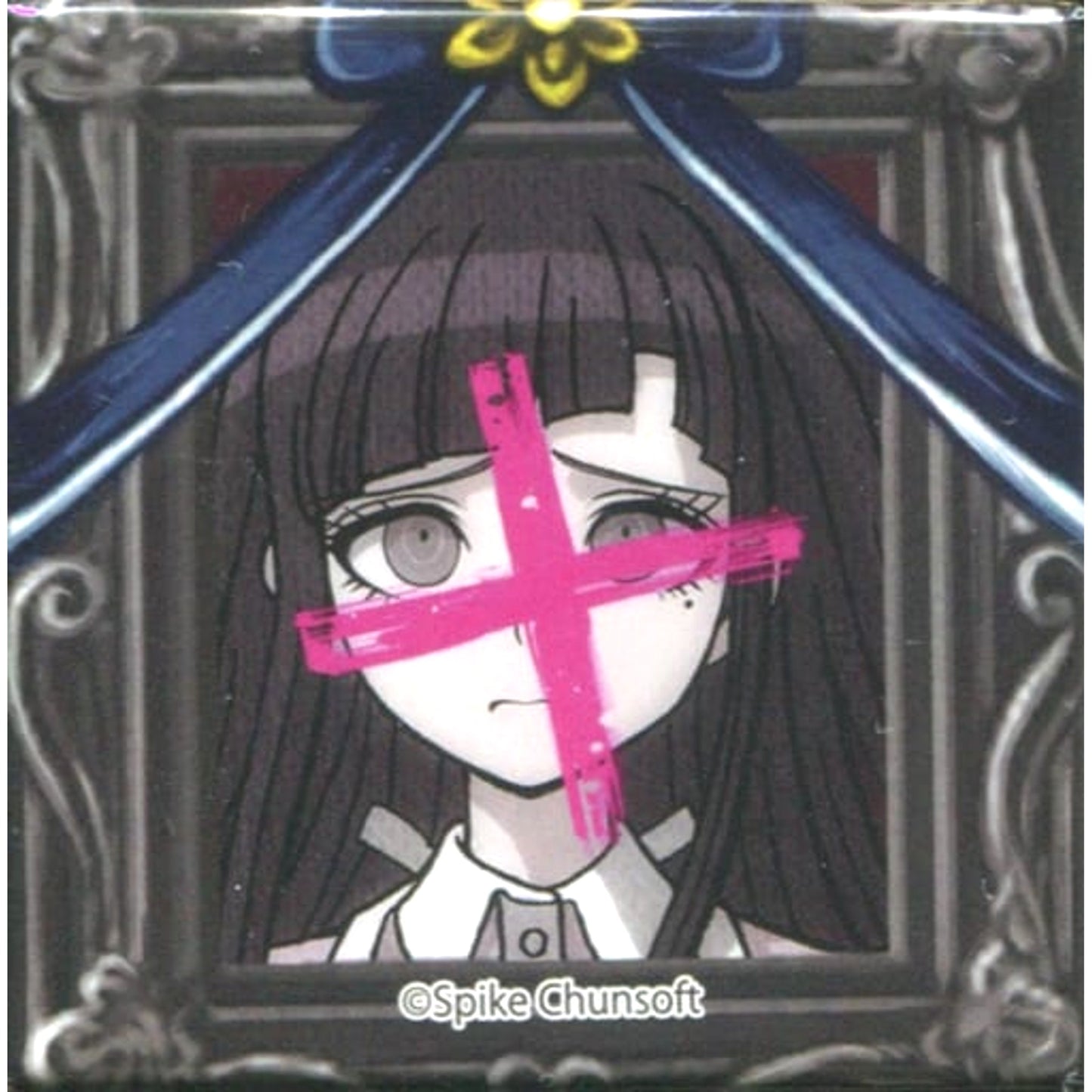 Danganronpa 1-2 Reload Mikan Tsumiki Rakuten Collection Memorial Square Can Badge C-31 Prize Buttons [USED]