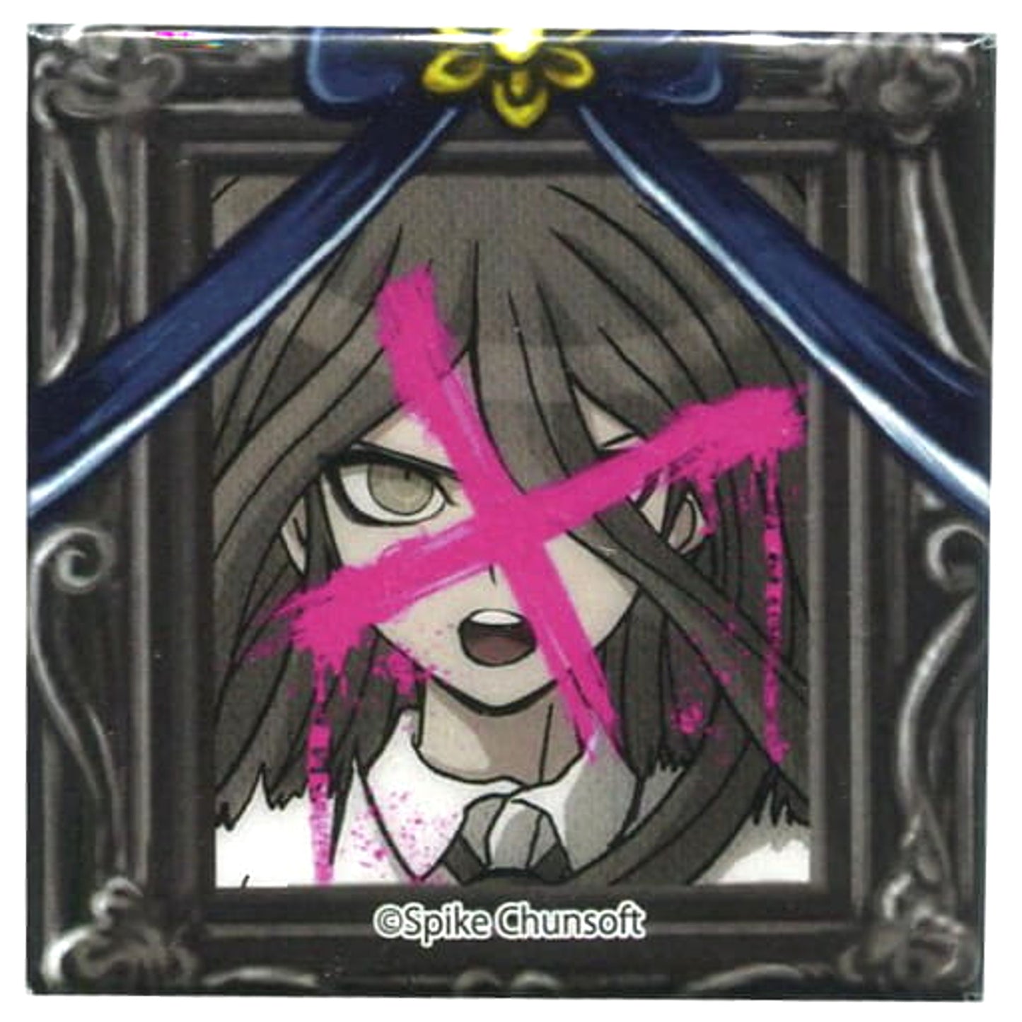 Danganronpa 1-2 Reload Izuru Kamukura Rakuten Collection Memorial Square Can Badge C-34 Prize Buttons [USED]