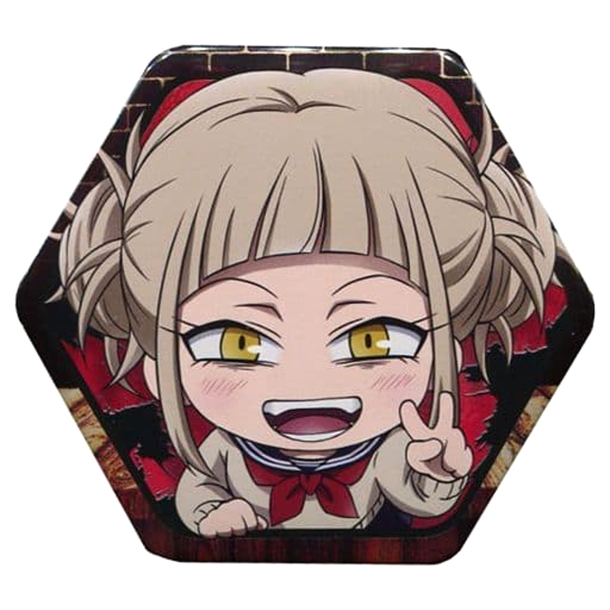 My Hero Academia Toga Himiko Honey Can Badge Collection Buttons [USED]