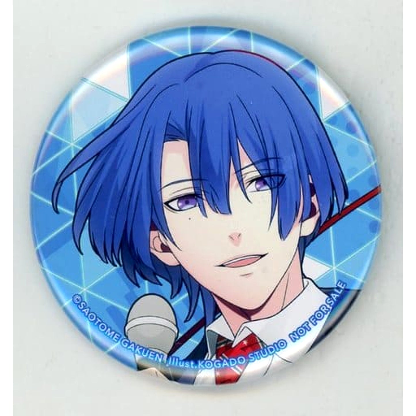 Uta no Prince Sama: Repeat LOVE Masato Hijirikawa Newly Drawn Can Badge amiami Limited Ps Vita Software Early Reservation Bonus Buttons [USED]