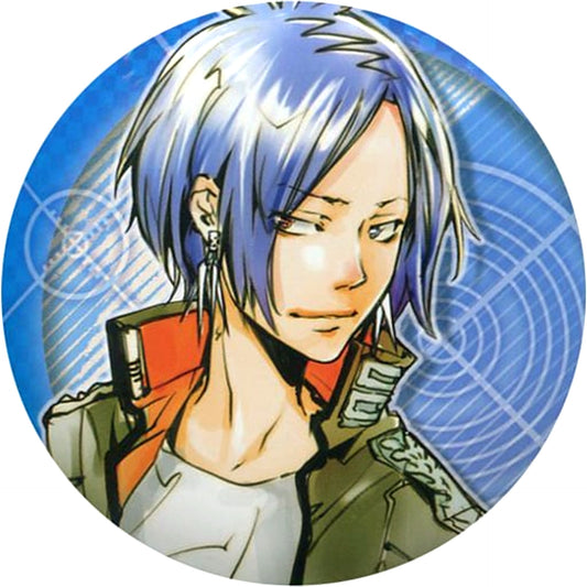 Mukuro Rokudo Katekyo Hitman Reborn! Collection Button WJ 50th Anniversary Exhibition Ver. 1st 50th Anniversary Weekly Shonen Jump Exhibition Vol. 3 Goods [USED]