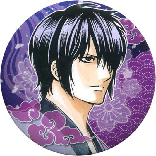 Gintama Shinsuke Takasugi Collection Can Badge WJ 50th Anniversary Exhibition Ver. Part 1 50th Anniversary Weekly Shonen Jump Exhibition Vol.3 Limited Buttons [USED]