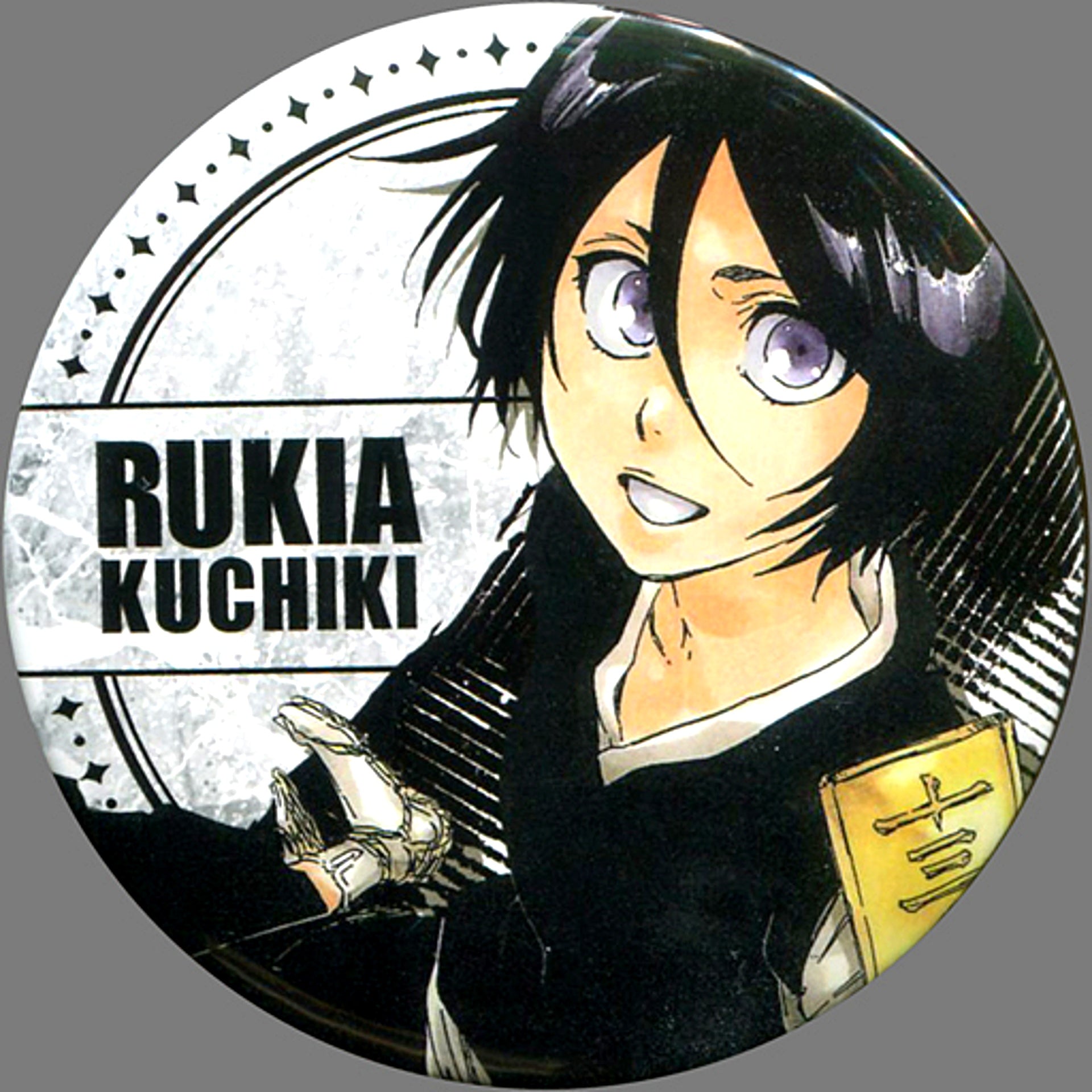 Rukia Kuchiki BLEACH Collection Button WJ 50th Anniversary Exhibition Ver. Vol.2 Weekly Shonen Jump Exhibition VOL.3 Goods [USED]