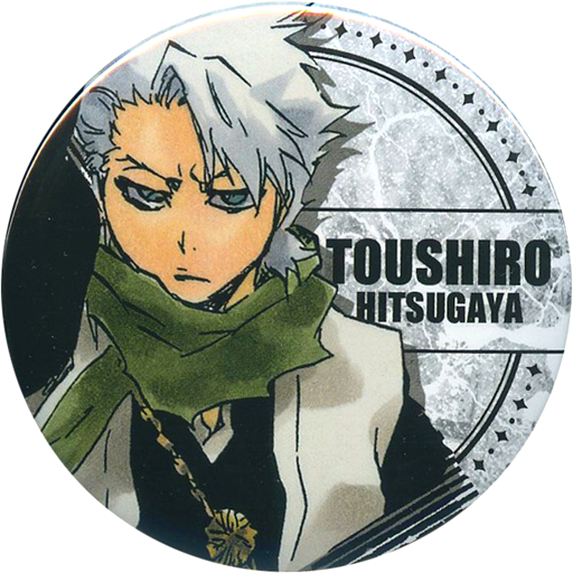 Toshiro Hitsugaya Bleach Collection Button WJ 50th Anniv Exhibition Ver. Vol.2 Weekly Shonen Jump Exhibition VOL.3 [USED]