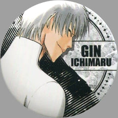 Bleach Gin Ichimaru Collection Can Badge WJ 50th Anniversary Exhibition Ver. Part 2 50th Anniversary Weekly Shonen Jump Exhibition Vol.3 Limited Buttons [USED]