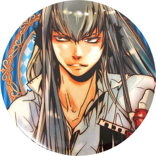 Reborn! Superbi Squalo Collection Can Badge WJ 50th Anniversary Exhibition Ver. Part 2 50th Anniversary Weekly Shonen Jump Exhibition Vol.3 Limited Buttons [USED]