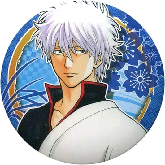 Gintoki Sakata Gintama Collection Button WJ 50th Anniversary Exhibition Ver. Part 2 50th Anniversary Weekly Shonen Jump Exhibition Vol.3 Limited [USED]