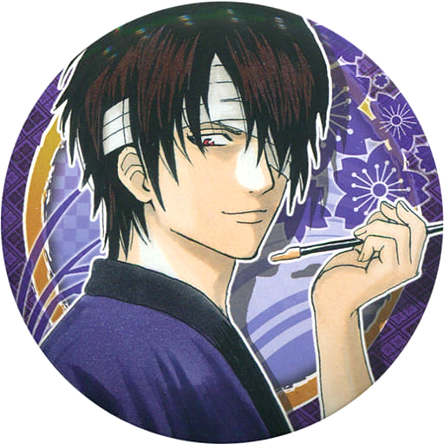Shinsuke Takasugi Gintama Collection Button WJ 50th Anniversary Exhibition Ver. Part 2 50th Anniversary Weekly Shonen Jump Exhibition Vol.3 Limited [USED]