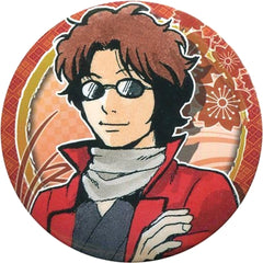 Gintama Tatsuma Sakamoto Collection Can Badge WJ 50th Anniversary Exhibition Ver. Part 2 50th Anniversary Weekly Shonen Jump Exhibition Vol.3 Limited Buttons [USED]