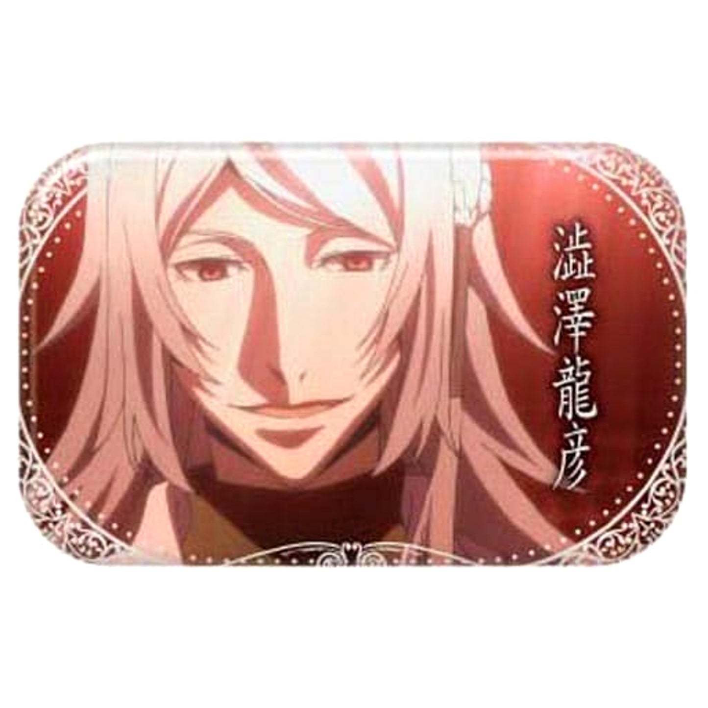 Bungo Stray Dogs Dead Apple Tatsuhiko Shibusawa Round Squiare Can Badge 4 Buttons [USED]