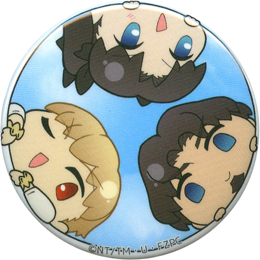 Tokiomi Tohsaka and Rin Tohsaka and Archer Fate/Zero 57mm Button Machi Asobi CAFE Zero Cafe Gathering Heroic Spirits [USED]