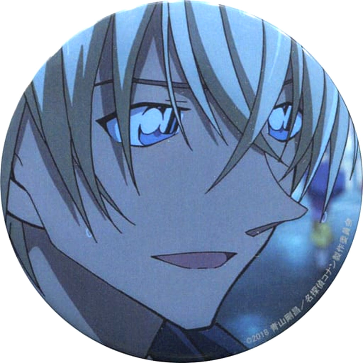Case Closed: Zero the Enforcer Toru Amuro Opening Smile Scene Picture Can Badge Detective Conan Plaza Limited Buttons [USED]