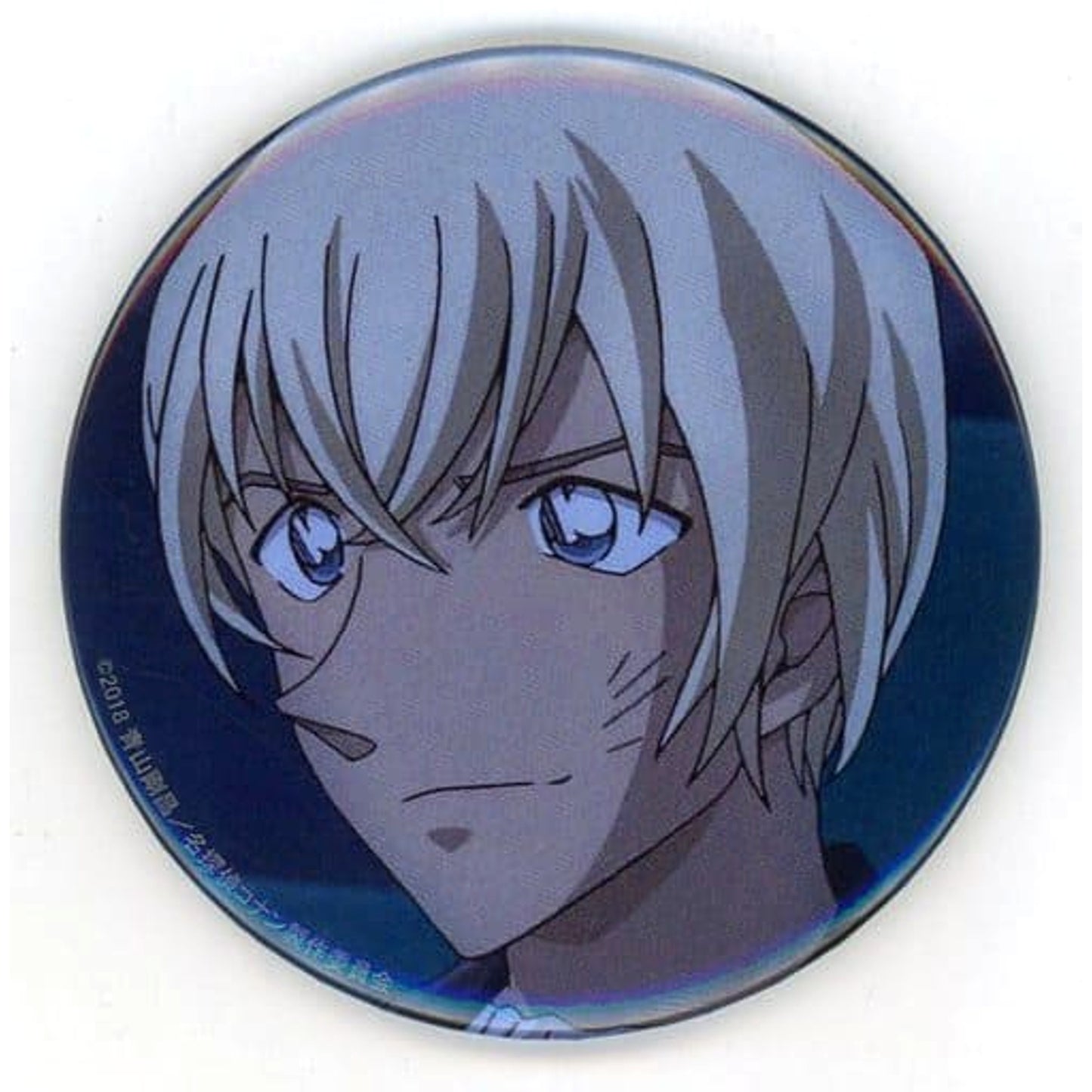 Toru Amuro Scar On Cheek/Smile 2 Detective Conan: Zero the Enforcer Scene Picture Button Detective Conan Plaza Limited [USED]