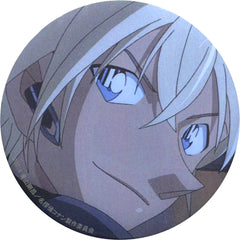Case Closed: Zero the Enforcer Toru Amuro Annoyance Smile Scene Picture Can Badge Detective Conan Plaza Limited Buttons [USED]