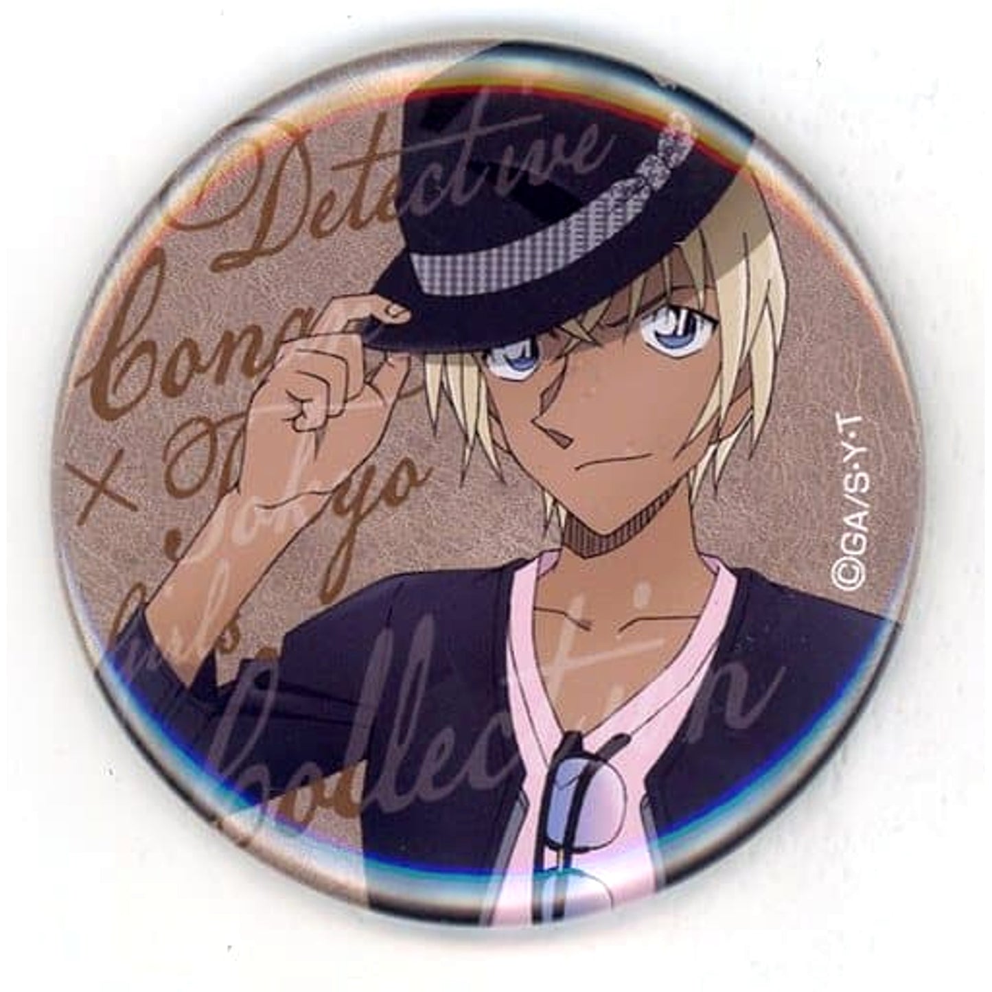 Toru Amuro Natural Proportions Detective Conan Button Tokyo Girls Collection Exclusive [USED]