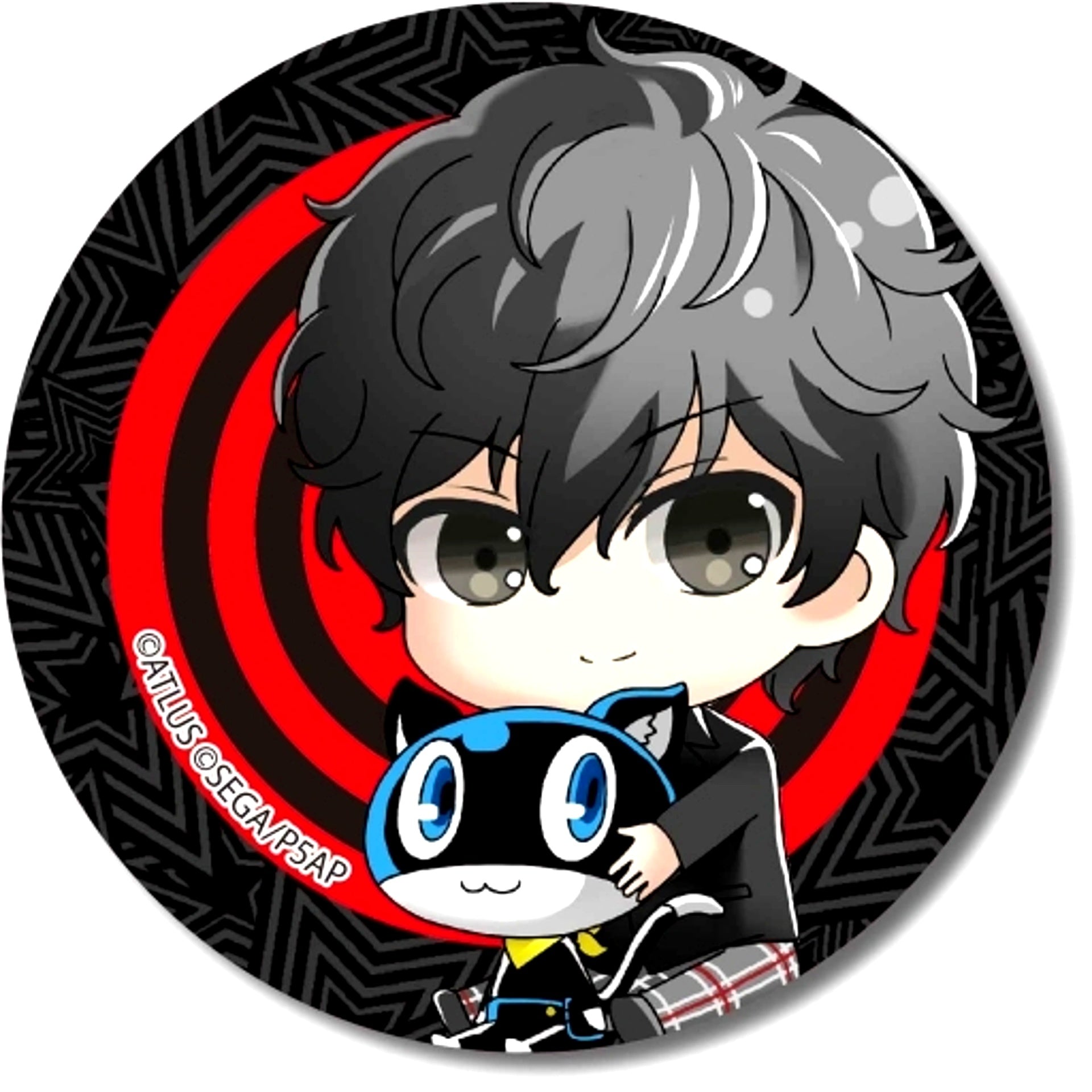 Ren Amamiya Persona 5 the Animation Gyugyutto Button [USED]