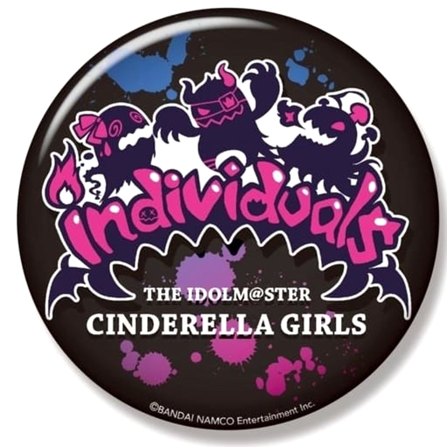 THE IDOLM@STER Cinderella Girls Individuals Unit Logo Can Badge Buttons [USED]