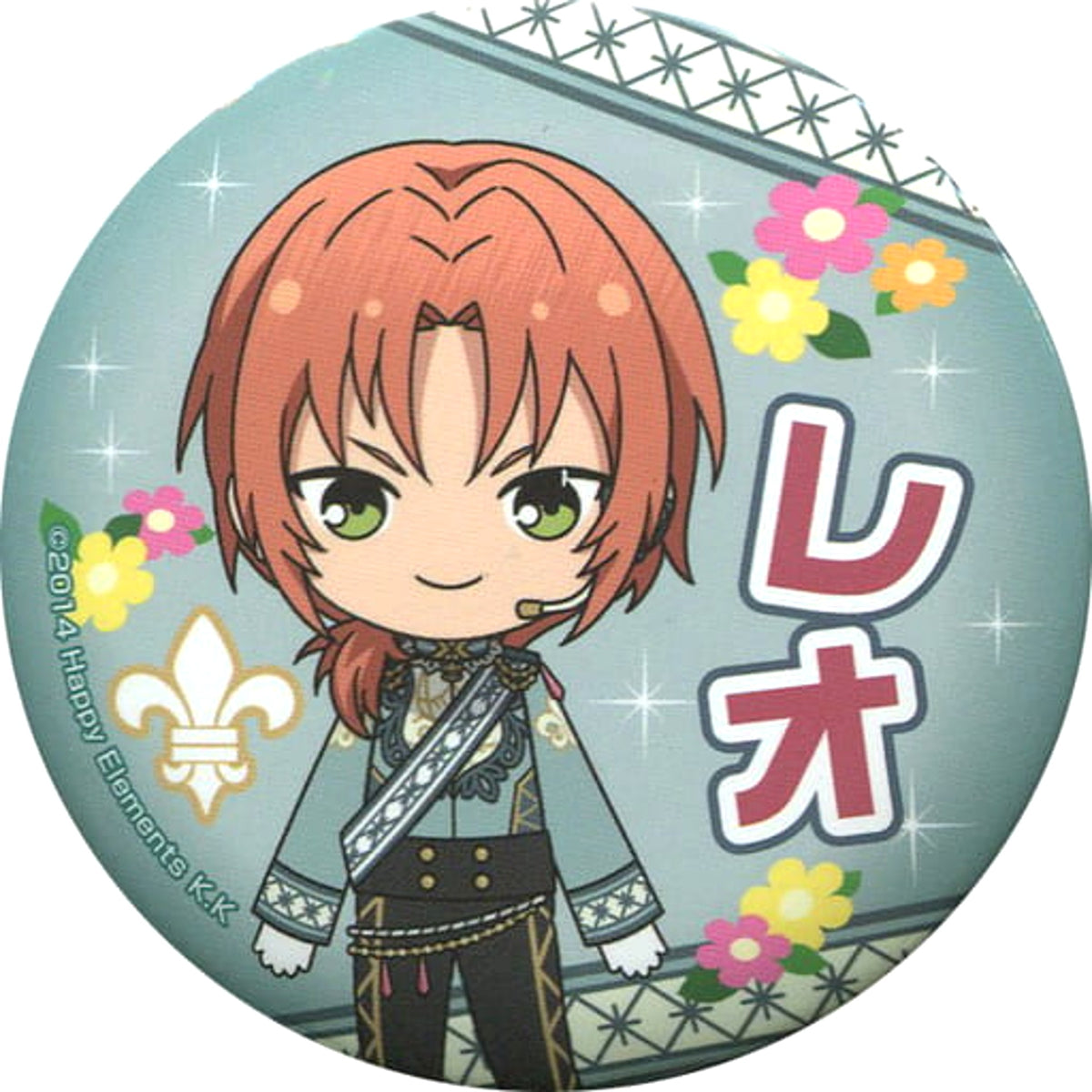 Ensemble Stars! Leo Tsukinaga Chibi Can Badge 4 Buttons [USED]