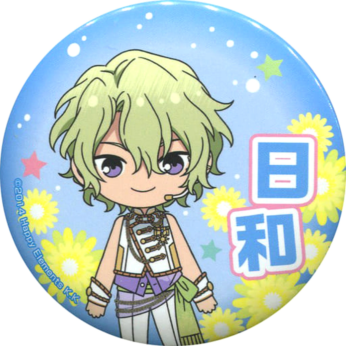 Ensemble Stars! Hiyori Tomoe Chibi Can Badge 4 Buttons [USED]