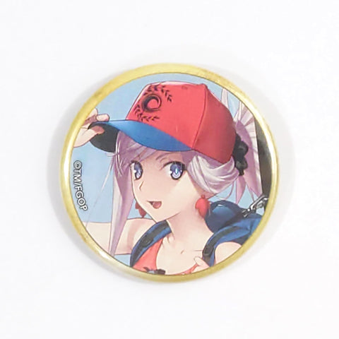Fate/Grand Order Saber / Musashi Miyamoto Spirit Origin Summon Can Badge Fes. Newly Drawn Servant A Fes. 2018 3rd Anniversary Limited Buttons [USED] — photo 1