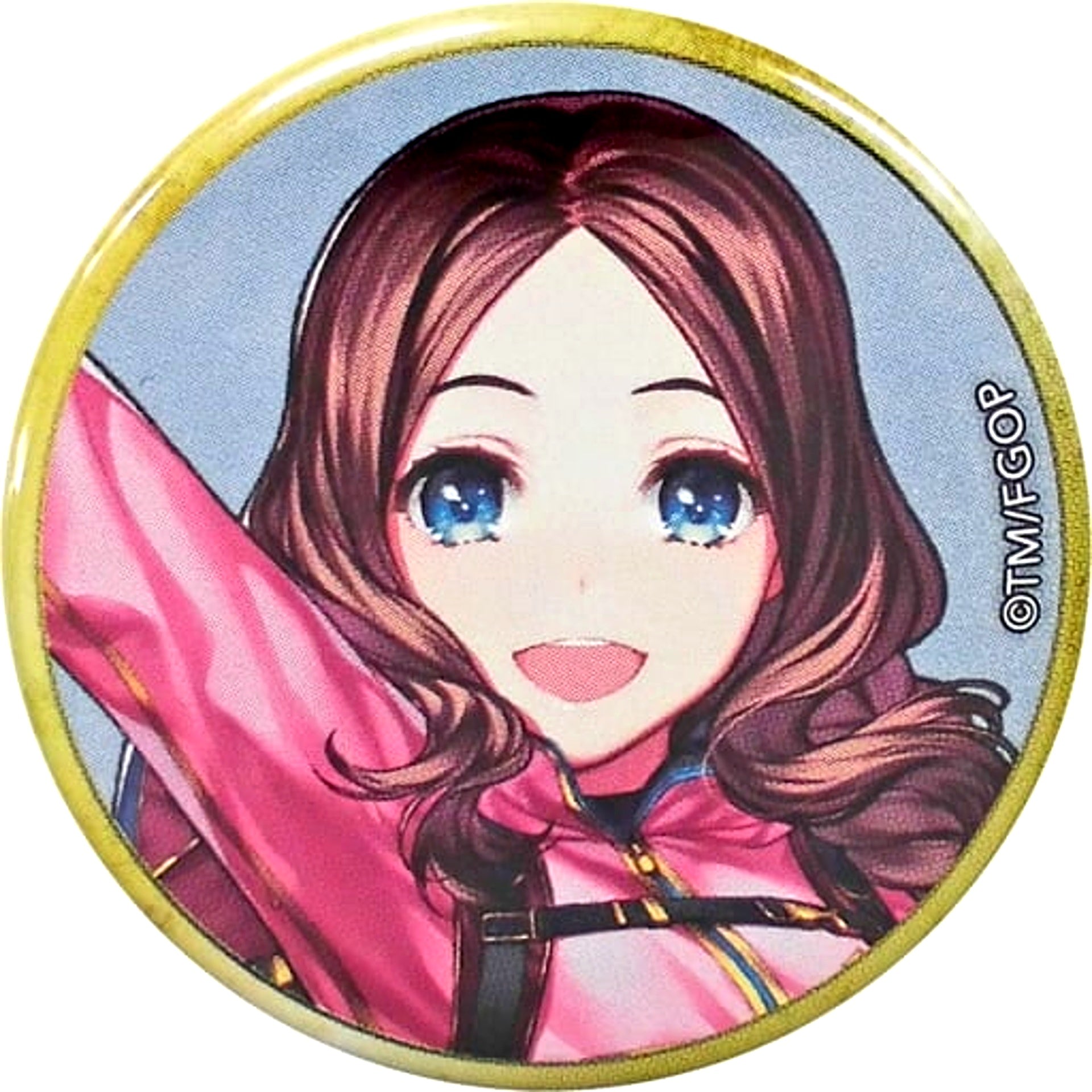 Fate/Grand Order Rider Leonardo da Vinci Spirit Origin Summon Can Badge Fate/Grand Order Fes. 2018 3rd Anniversary Newly Drawn Servant A [USED]