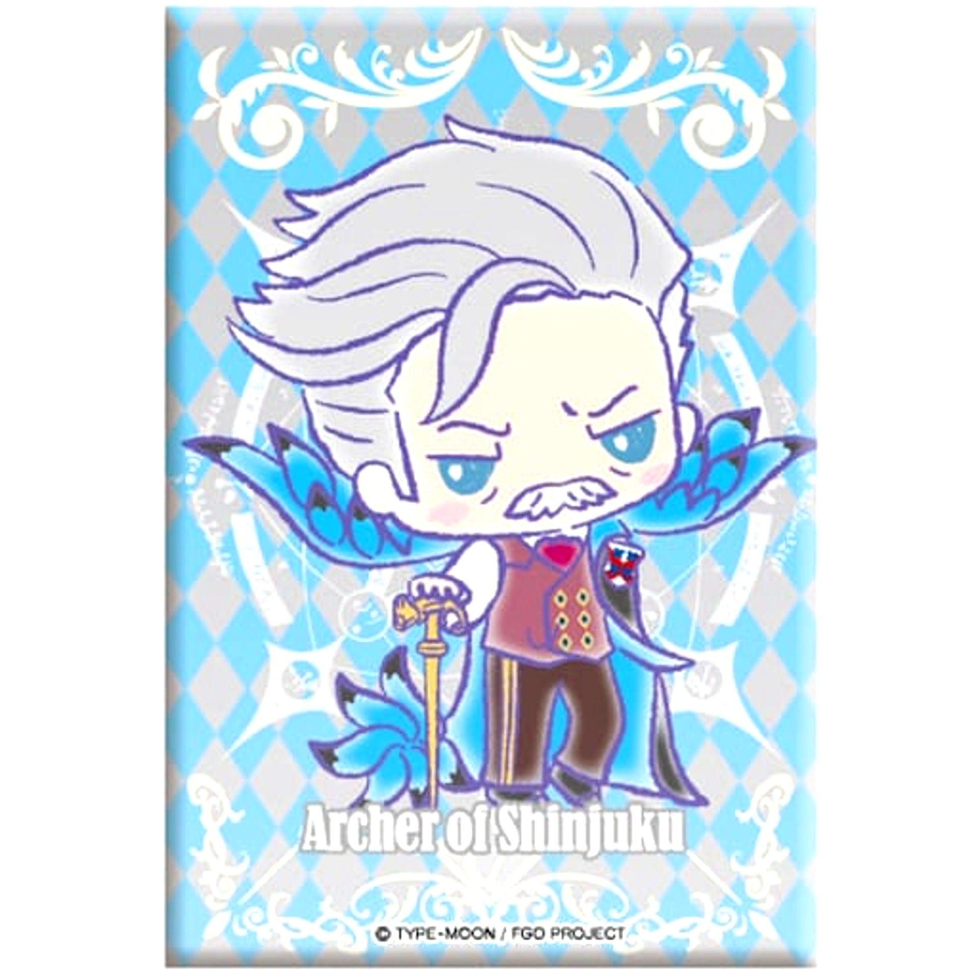 Fate/Grand Order Shinjuku Archer Square Can Badge Design Produced by Sanrio [USED]