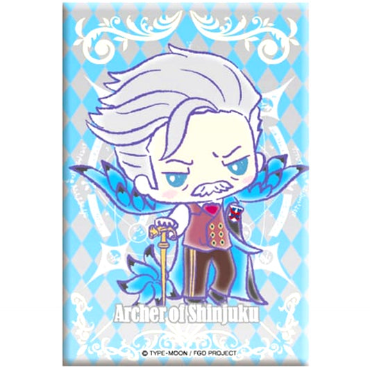 Fate/Grand Order Shinjuku Archer Square Can Badge Design Produced by Sanrio [USED]
