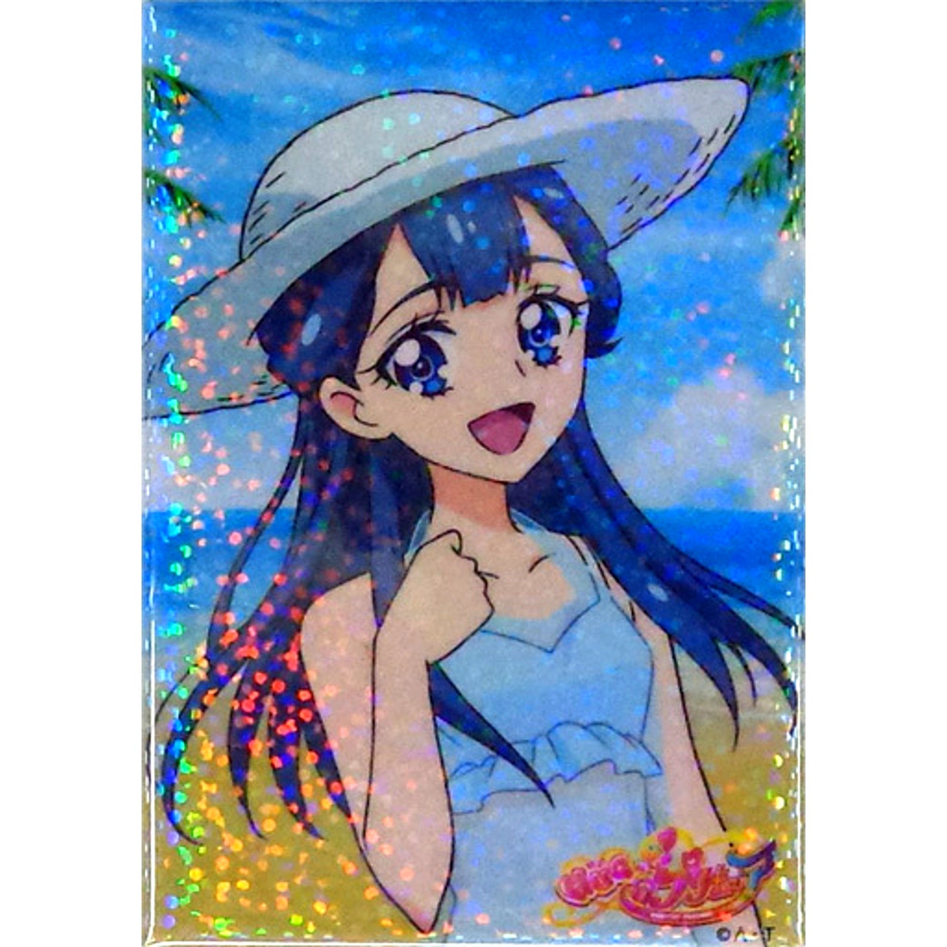 Saaya Yakushiji Beach Hugtto! Precure Limited Shop in Marui Shining Bromide Stand Button Marine x Beach MIX [USED]