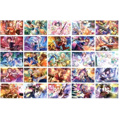 Bang Dream! Girls Band Party! Tae Hanazono & Others Square Can Badge Cafe 2018 Limited All 25 Types Set Buttons [USED]