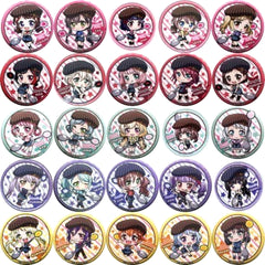 Bang Dream! Girls Band Party! Rimi Ushigome & Others Can Badge Cafe 2018 Limited All 25 Types Set Buttons [USED]