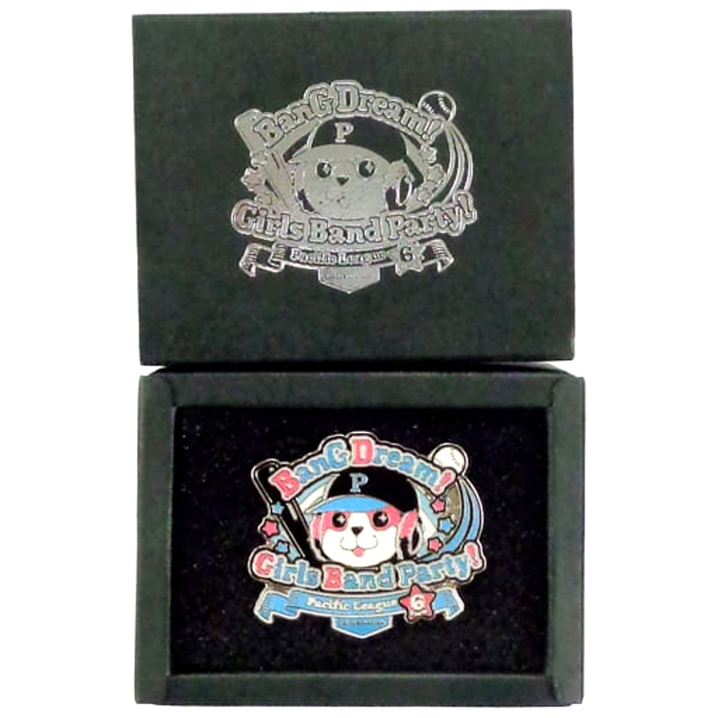 BanG Dream! Girls Band Party! Michelle Commemorative Pins Pacific League 6 Team Collaboration Limited Pins [USED]